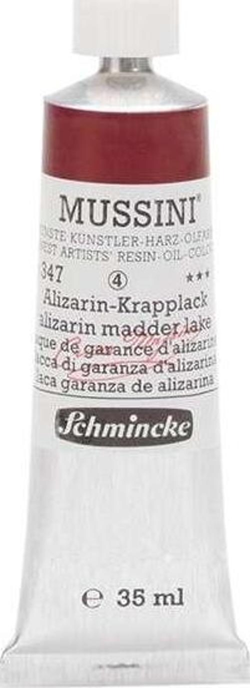 Mussini Profesyonel Yağlı Boya 35 ml Seri 4 Alizarin Madder Lake 347