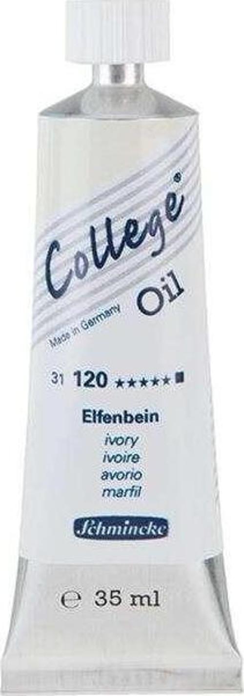 College Yağlı Boya 35 ml Ivory 120