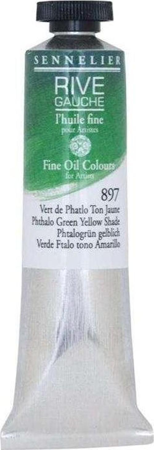 Rive Gauche Fine Yağlı Boya 40 ml Phthalo Green Yellow Shade 897