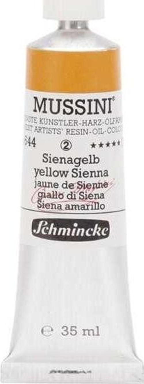 Mussini Artists Profesyonel Yağlı Boya 35 ml Seri 2 Yellow Sienna 10644