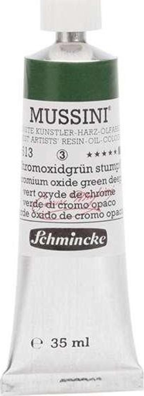 Mussini Artists Profesyonel Yağlı Boya 35 ml Seri 3 Chromium Oxide Green Deep 10513