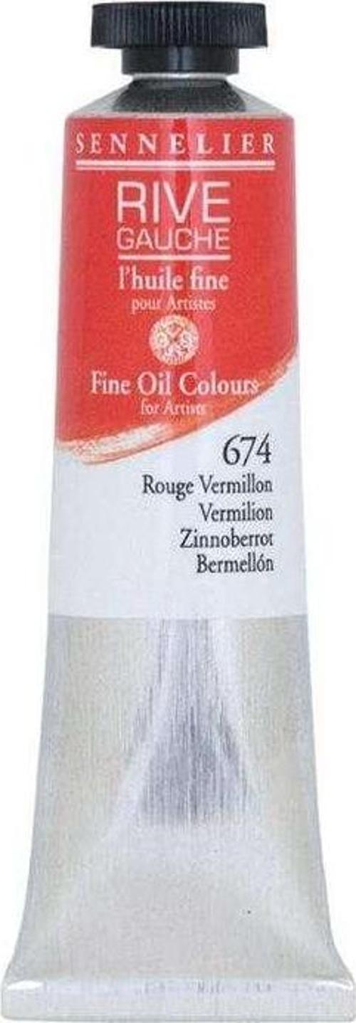 Rive Gauche Fine Yağlı Boya 40 ml Vermilion 674
