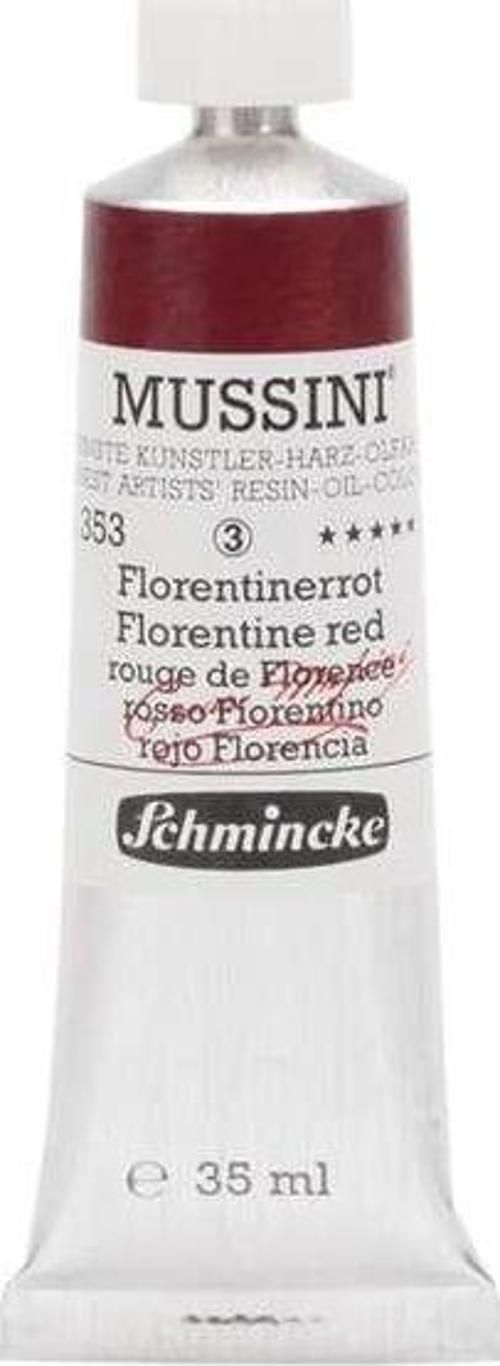 Mussini Artists Profesyonel Yağlı Boya 35 ml Seri 3 Florentine Red 10353