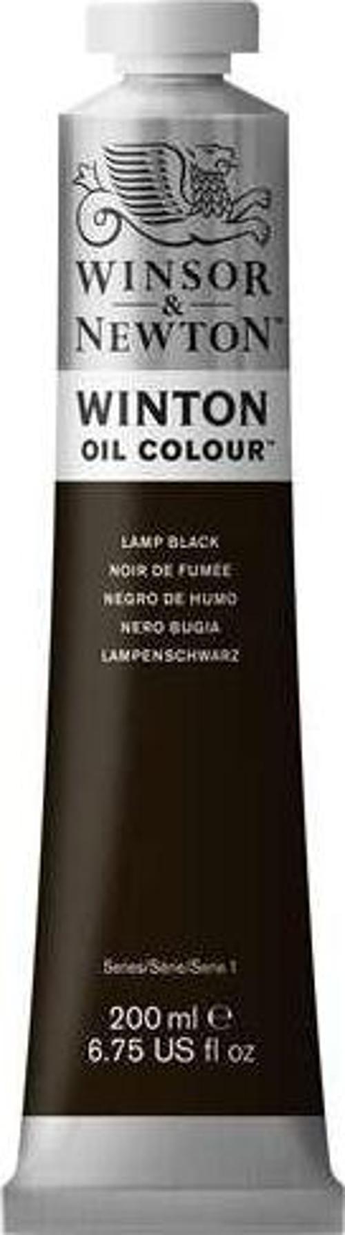 Winton Yağlı Boya 200 ml Lamp Black 337