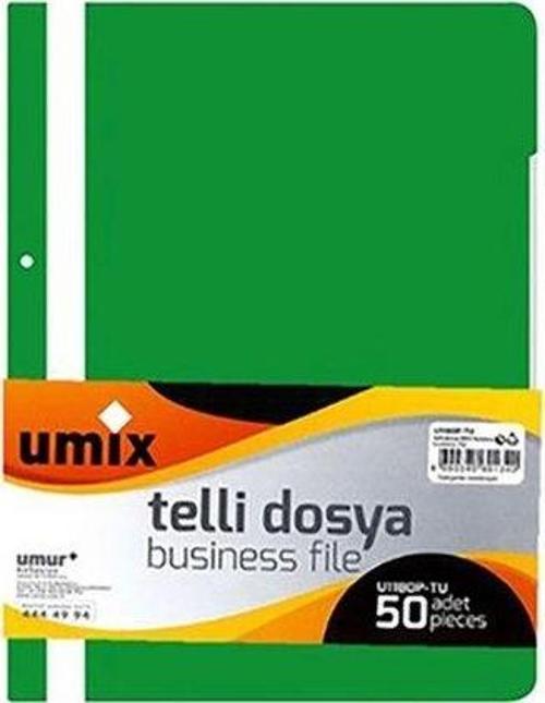 c Premıum A4 Tellı Dosya 50 lı Yeşil