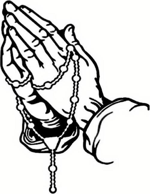 Yakarış Dua Eden İnsan Sticker 22 x 36 cm