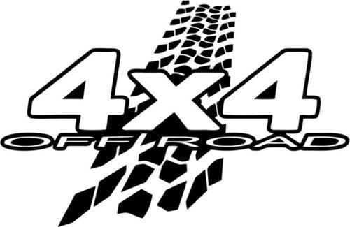 Off Road 4X4 Oto Sticker Lastik Izi Siyah 40 x 26 Cm