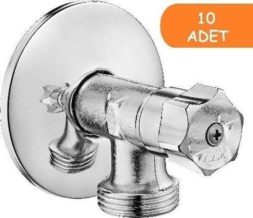 10 Adet ECA Çamaşır Musluğu Poşet Ambalajlı 102109452 E.C.A.