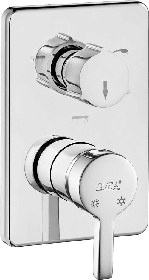 Mina Ankastre Banyo Bataryası Sıva Üstü 3 Yollu 102167304H-K