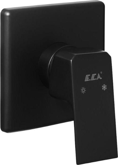 Tiera Ankastre Duş Bataryası Sıva Üstü Mat Siyah 102167105C1-K