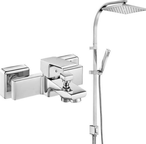 Tiera Banyo Bataryası 469+Tiera Kolonlu Tepe Duş Seti 012    2li Set