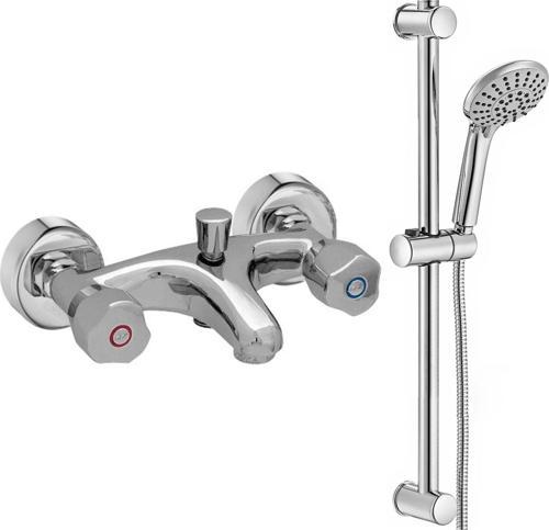 Pınar Banyo Bataryası + Eca Logica Sürgülü Duş Seti Üst Takımı
