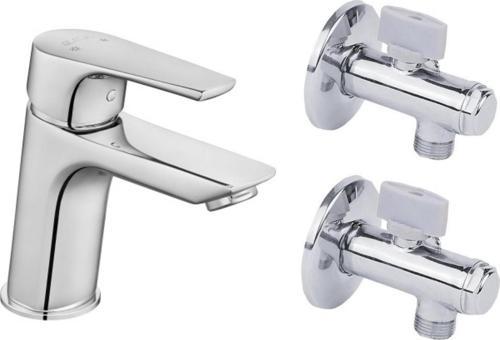 Niobe Lavabo Bataryası 053+2 Adet Eca Filtreli Ara Musluk
