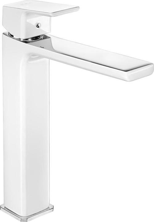 Tiera Yüksek Tip Lavabo Bataryası Beyaz Renkli  104888002
