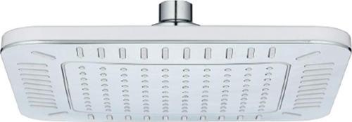 Banyo Çamlıca Kare Tepe Duş Seti Başlığı Krom - Beyaz     Paslanmaz