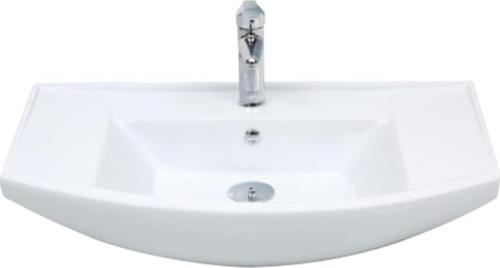 Olivin 80 Cm Hilton Dolap Uyumlu Etejerli Lavabo