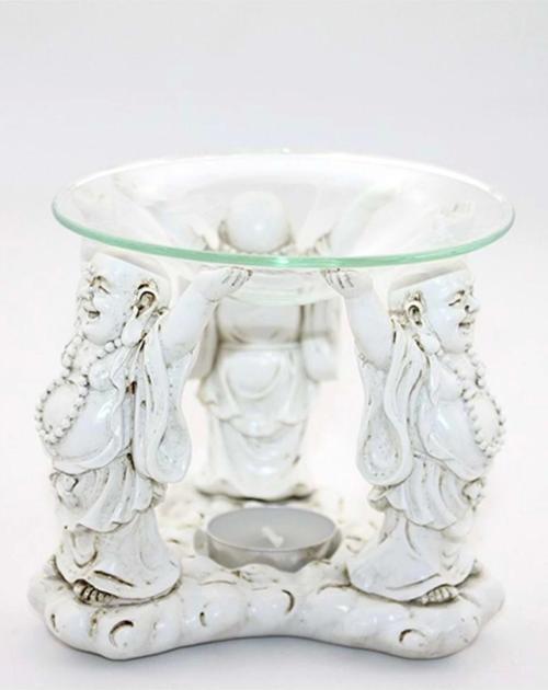 Buhardanlık Buda Budha Seramik Cam Buhurdanlık