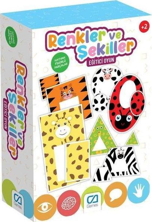 Renkler ve Şekiller Eğitici Oyun