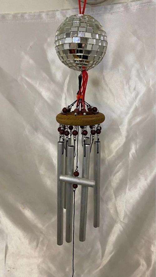 Deprem Çanı Zili Rüzgar Çanı 6 Metal Borulu