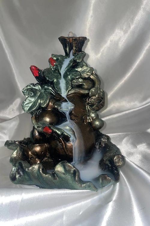 Geri Akış Tütsülük Ters Akış Şelale Yaprak Yeşil