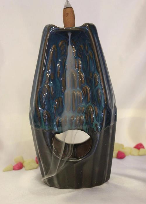 Geri Akış Tütsülük Ters Akış Tütsü Seramik Feng Sui Çift Taraflı