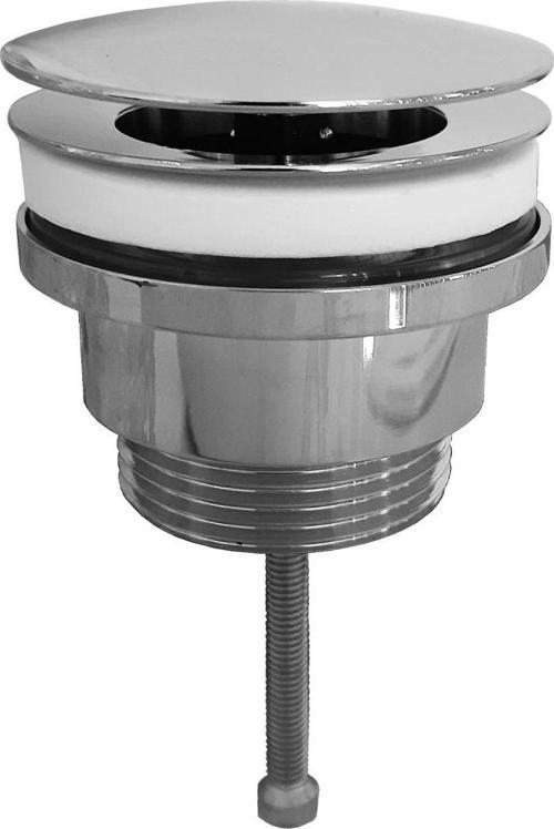 Pirinç Krom Sabit Taşmalı Taşmasız Lavabo Sifonu 402129032