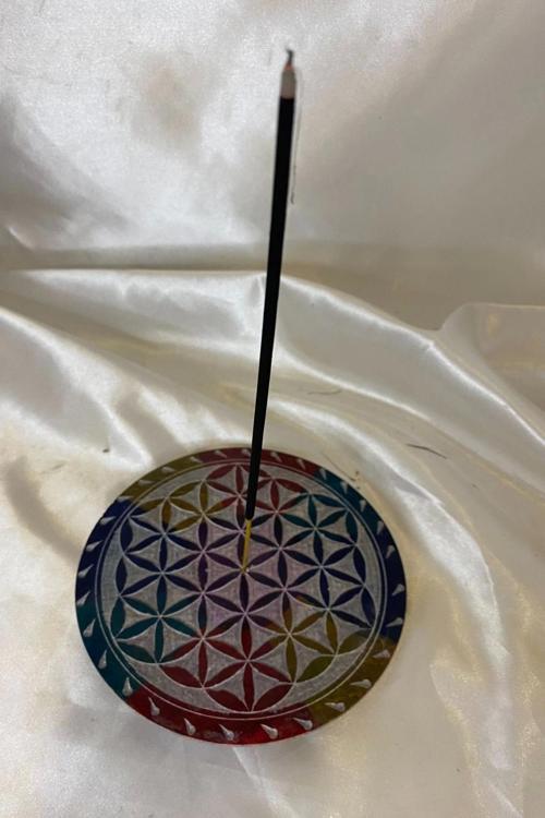 Yaşam Çiçeği Hayat Çiçeği Yaşam Ağacı Hand Made El İşi Feng Shui Ejderha Yılı Doğal Obsidyen Taşı Çu