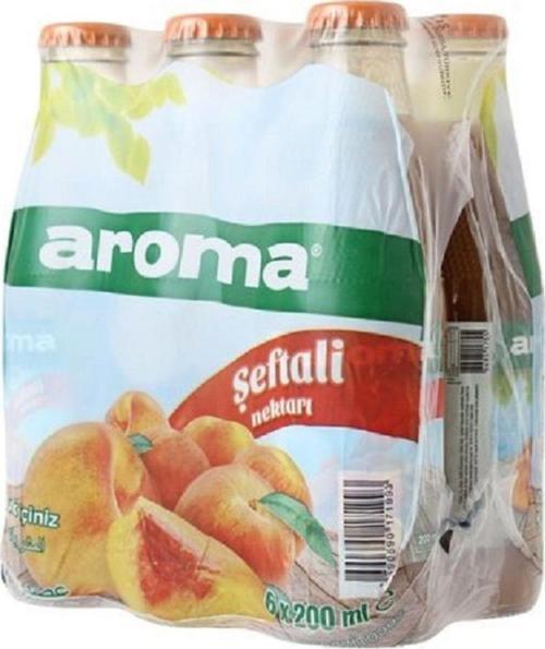 Şeftalili Cam Şişe Meyve Suyu 200Ml X 24 Adet