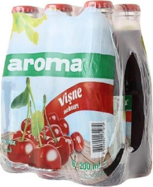 Vişne Cam Şişe Meyve Suyu 200Ml X 24 Adet