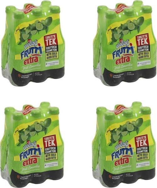 Frutti Extra Yeşil Limonlu 250 Ml X 24 Adet