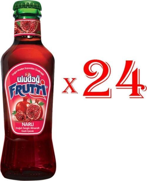 Frutti Meyveli Soda 200 Ml Nar X 24 Adet