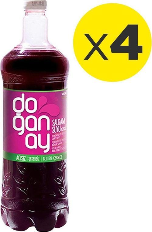 Şalgam Suyu 1 Lt Pet Acısız X 4 Adet