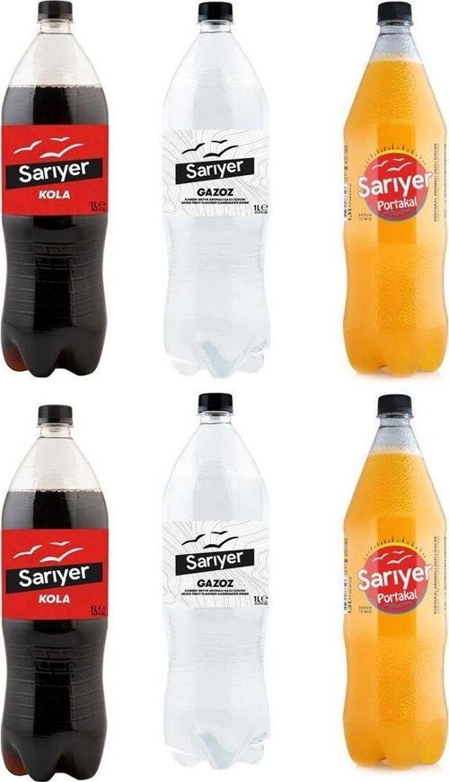 Kola-Portakal-Gazoz 6 Lı Karma Paket