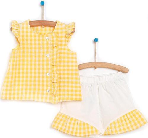 HelloBaby Love Gömlek - Şort Kız Bebek