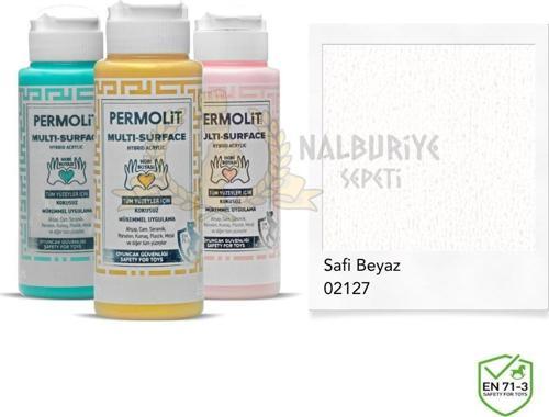 Multi Surface Akrilik Hobi Boyası SAFİ BEYAZ 120 ml.