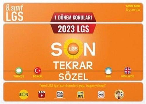 2023 8.Sınıf LGS 1.Dönem Sözel Son Tekrar