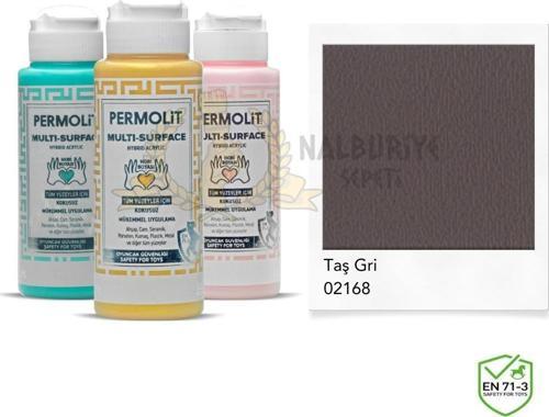 Multi Surface Akrilik Hobi Boyası TAŞ GRİ 120 ml.