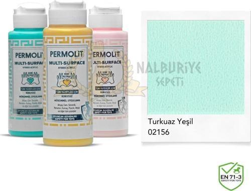 Multi Surface Akrilik Hobi Boyası TURKUAZ YEŞİL 120 ml.