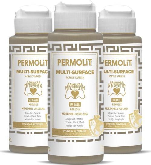Multi Surface Akrilik Hobi Boyası YARI MAT VERNİK 120 ml.