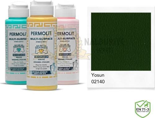 Multi Surface Akrilik Hobi Boyası YOSUN YEŞİL 120 ml.