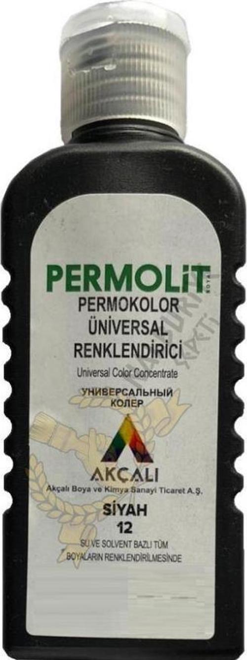 Üniversal Renklendirici Renk Tüpü SİYAH 50 ml.