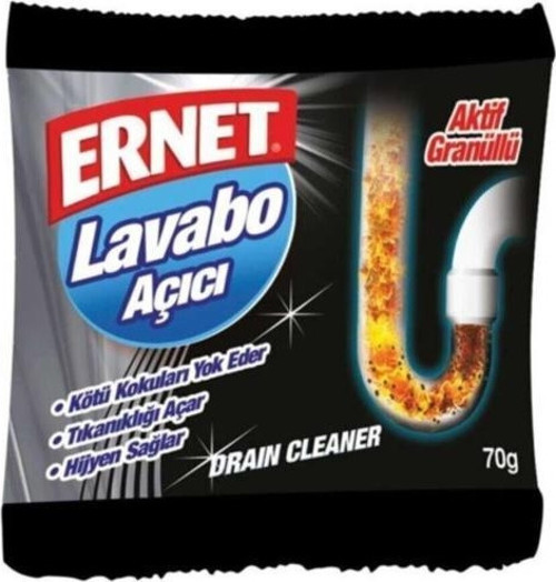 Süper Lavabo Açıcı Tekli 70 gr Aktif Granül