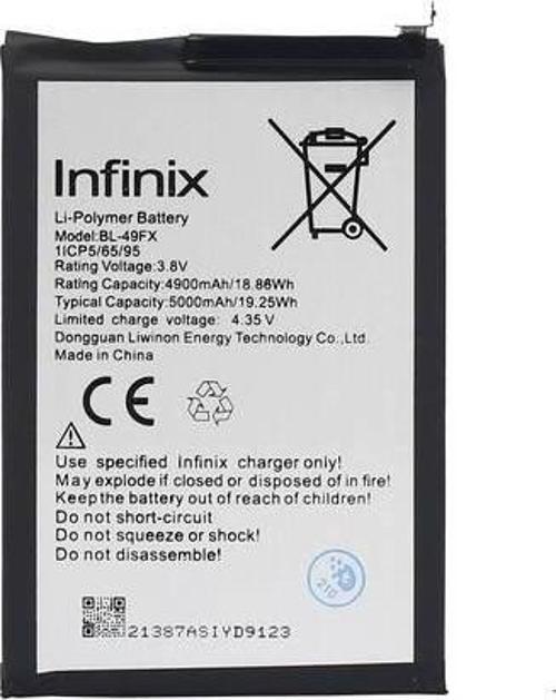 Infinix Hot 9 Batarya Pil Bl-49fx