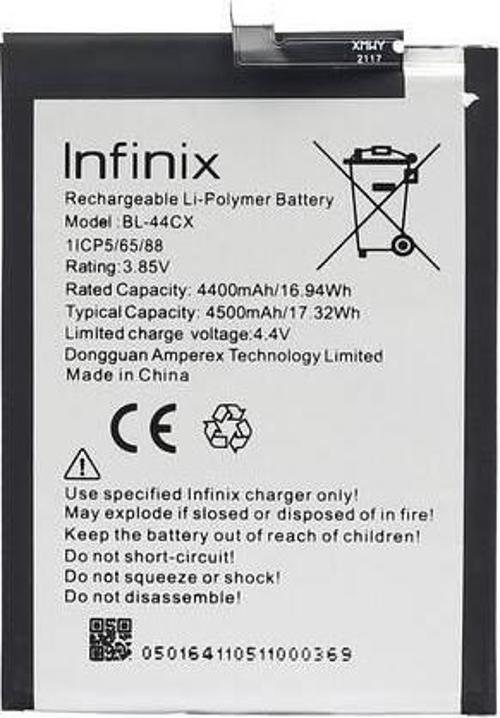 İnfinix Zero 8 Batarya Pil Bl-44cx Batarya Pil