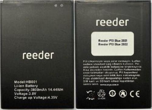 Reeder P13 Blue Max L 2022 Batarya Pil