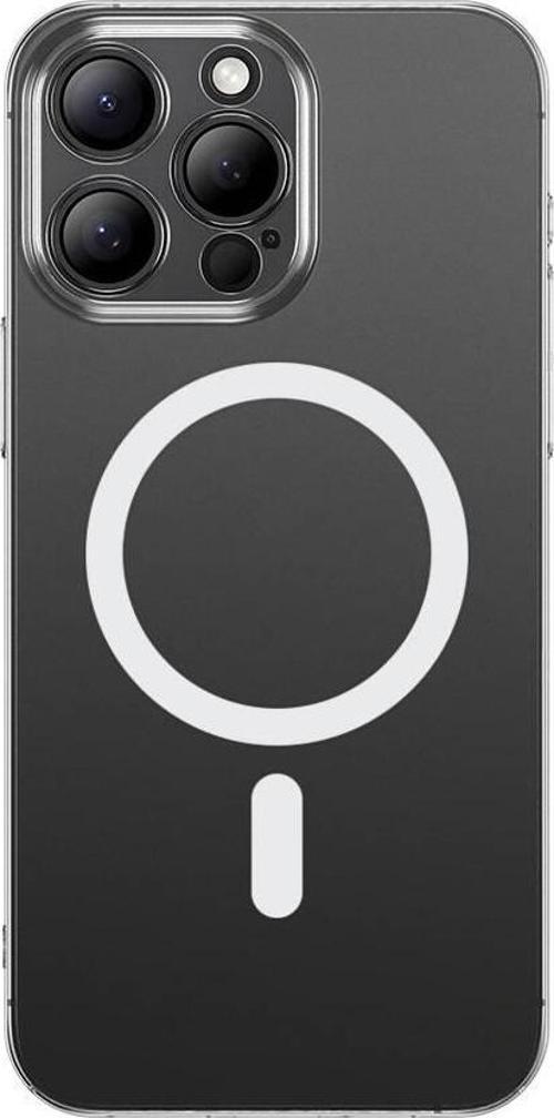 Apple iPhone 15 Pro Max Kılıf Magsafe Şarj Özellikli Toz Önleyici Özellikli Zore Helo Kapak