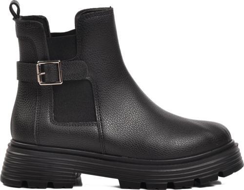 677008 Siyah Slip-On Kadın Bot