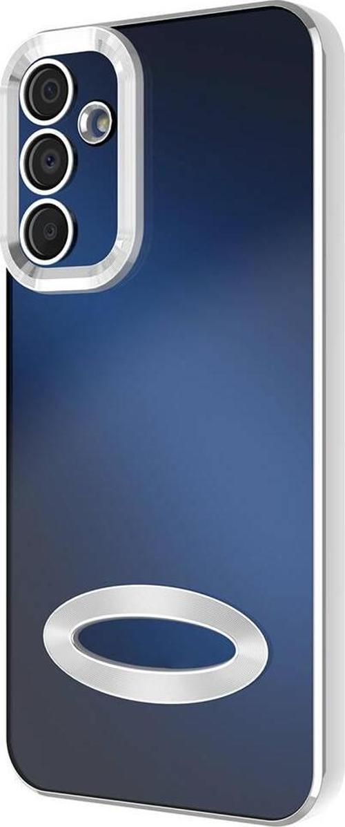 Samsung Galaxy A25 Kılıf Kamera Korumalı Logo Gösteren Silikon Telefon Kılıfı