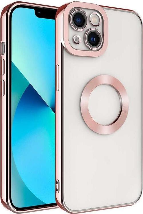 Apple iPhone 13 Kılıf Kamera Korumalı Logo Gösteren Zore Omega Kapak