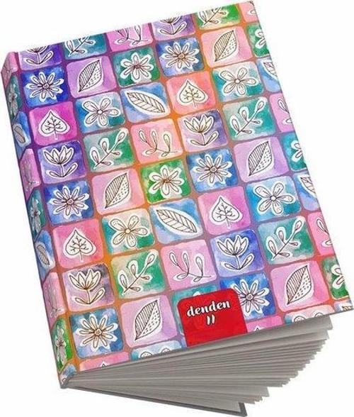 Belle Çizgili Butik Defter